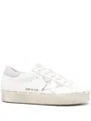 Golden Goose White Leather Sneakers In White