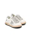 Golden Goose Ball Star White/silver Trainer In White/silver