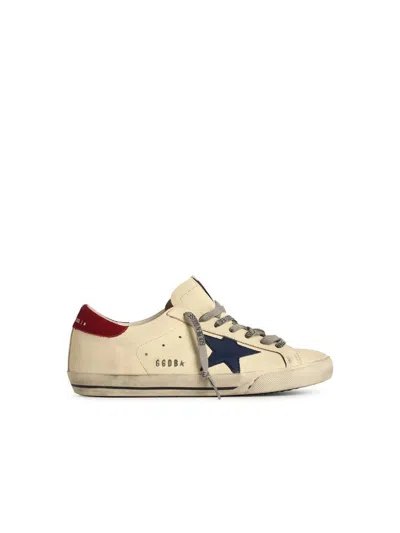 Golden Goose Deluxe Brand White Leather Sneaker In Neutrals