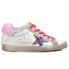 Golden Goose White Leather Sneaker In White