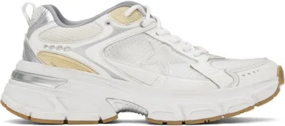 GOLDEN GOOSE WHITE LIGHTSTAR SNEAKERS