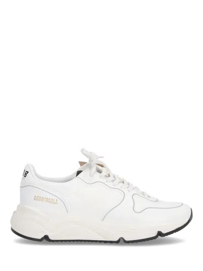 Golden Goose White Logo Sneakers