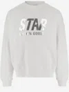 Golden Goose White Cotton Sweatshirt