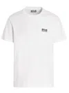 Golden Goose Logo Print Cotton T-shirt In White