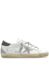 Golden Goose White Low Top Sneakers With Star Patch In White