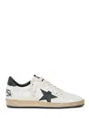 Golden Goose White Nappa Leather Sneakers With Star Design In White