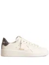Golden Goose Pure Star White Leather Shoes In White