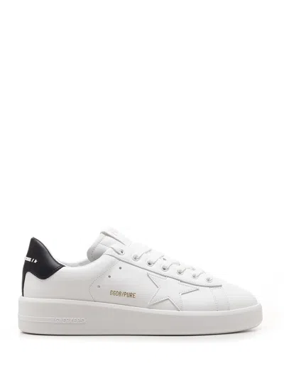 GOLDEN GOOSE WHITE PURE STAR SNEAKERS