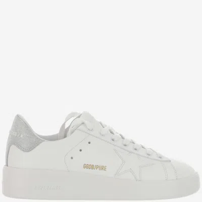 GOLDEN GOOSE WHITE PURESTAR SNEAKERS