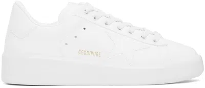 Golden Goose Purestar Sneakers In Optic White