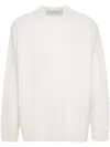 Golden Goose Ribbed Sweater In White