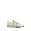 Golden Goose White Rubber Low Top Sneakers In White
