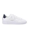 Golden Goose White Leather Pure Star Sneakers In White