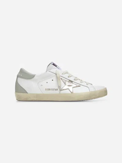 Golden Goose White Super-star Sneakers