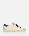 Golden Goose 'superstar' White Low Top Sneakers With Logo Patch On The Tongue And Logo Lettering On The Side In White