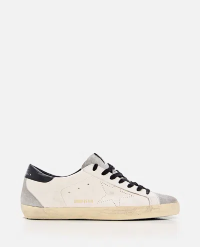 GOLDEN GOOSE WHITE SUPER-STAR SNEAKERS