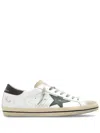Golden Goose Super-star Ltd Trainer With Crocodile Print Star In White
