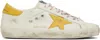 GOLDEN GOOSE WHITE SUPER-STAR SNEAKERS