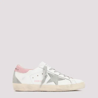 GOLDEN GOOSE WHITE SUPERSTAR LEATHER SNEAKERS