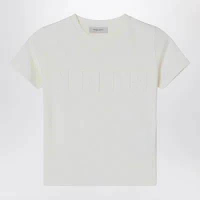 Golden Goose White T-shirt With Logo