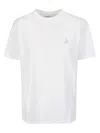 Golden Goose White T-shirt With Mezze Sleeves In White