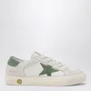 Golden Goose Lace-up Low-top Sneakers In White