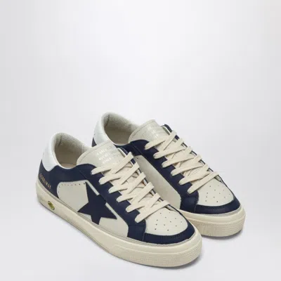 Golden Goose White/blue Low-top Sneaker