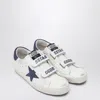 Golden Goose White/blue Old School Sneakers