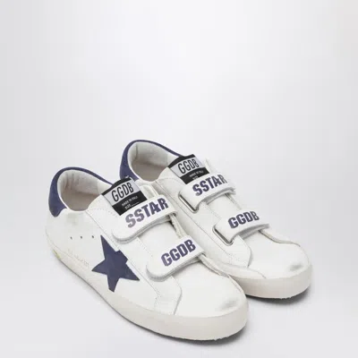 Golden Goose White/blue Old School Sneakers