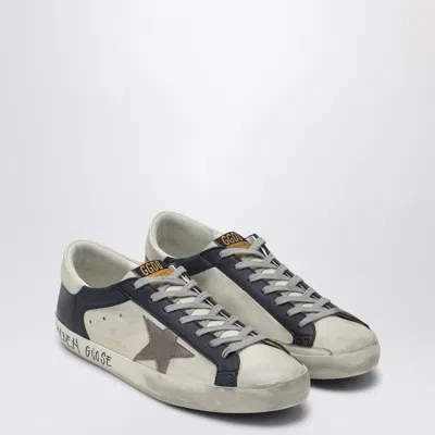 Golden Goose White/blue Super Star Sneaker Men