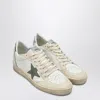 Golden Goose White/green/silver Ballstar Sneakers