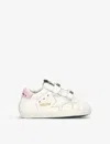 Golden Goose Baby Old School Low-top Leather Trainers 6-12 In White/oth