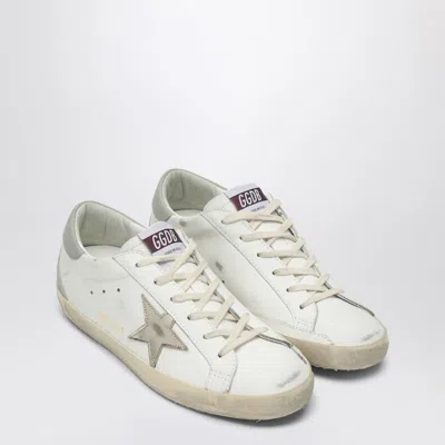 Golden Goose Genuine Calf Leather Superstar Sneakers For Women In White