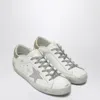 Golden Goose White/purple/platinum Super-star Low-top Sneaker Women In White