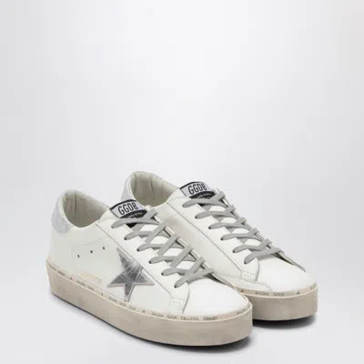 Golden Goose White/silver Hi-star Sneakers Women