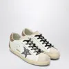 Golden Goose Women Super-star Sneakers With Glitter Star In White