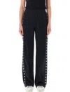 Golden Goose Dorotea Track Pants With Star Bands In Black