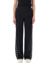 Golden Goose Dorotea Track Pants With Star Bands In Blue