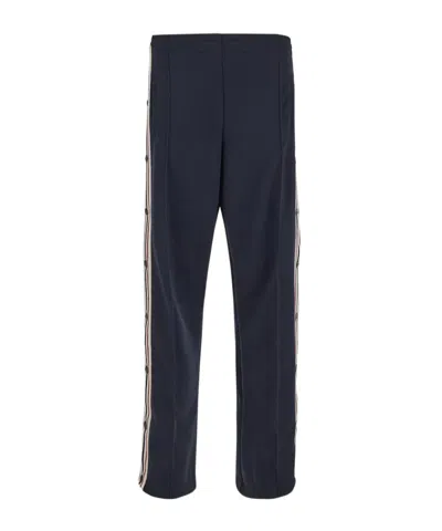 Golden Goose Wide-leg Jersey Trousers In Black