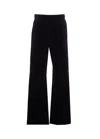 Golden Goose Wide-leg Jogging Trousers In Black