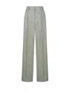 Golden Goose Women's Wide-leg Light Wool Trousers