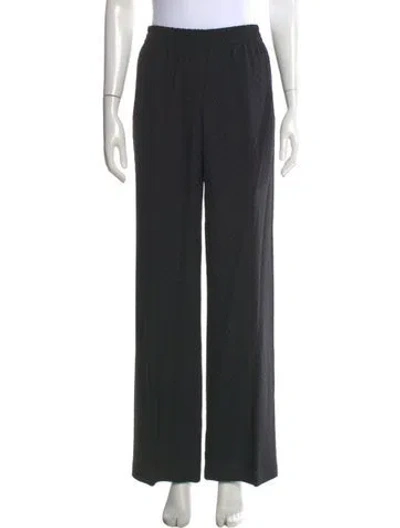 Pre-owned Golden Goose Wide Leg Pants In Black