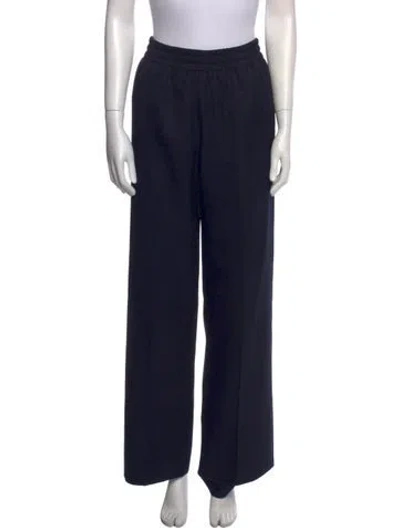 Pre-owned Golden Goose Wide Leg Pants In Blue