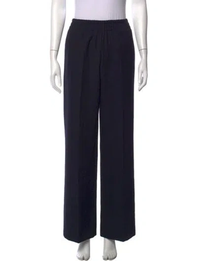 Pre-owned Golden Goose Wide Leg Pants In Blue