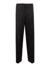 Golden Goose Wide Leg Pants In Negro