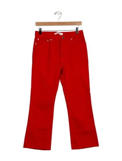 Pre-owned Golden Goose Wide Leg Pants W/ Tags In Red