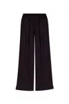 Golden Goose Wide-leg Trousers In Black