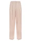 Golden Goose Wide-leg Wool Pants With Pleats