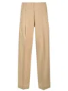 GOLDEN GOOSE WIDE TROUSERS WITH PLEATS