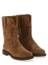 Golden Goose Wish Star Boots In Brown